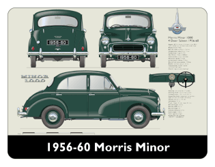Morris Minor 4 door 1956-60 Mouse Mat